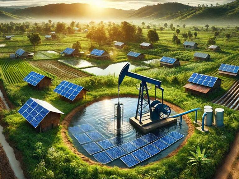 Ventajas de las bombas solares para la gestión eficiente del agua en zonas rurales