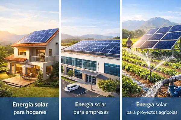 Aplicaciones de la energia solar