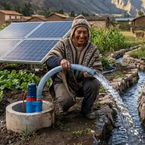 sistema de bombeo solar para agricultura en Perú