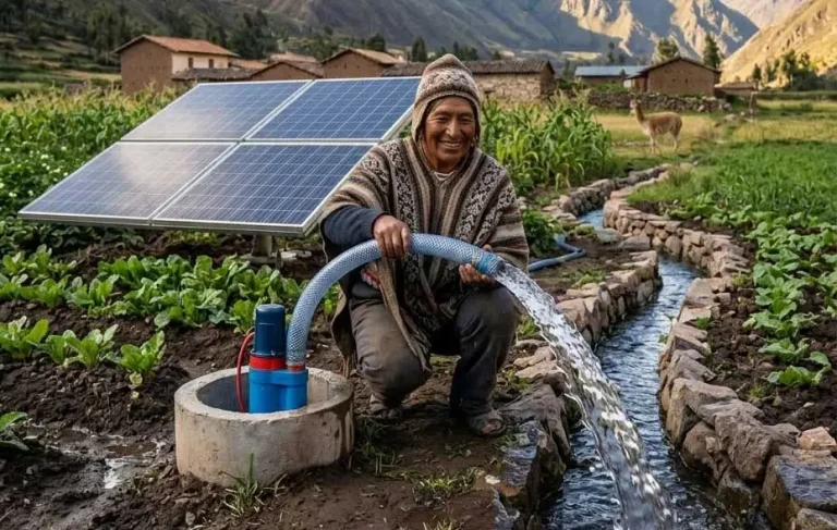 sistema de bombeo solar para agricultura en Perú