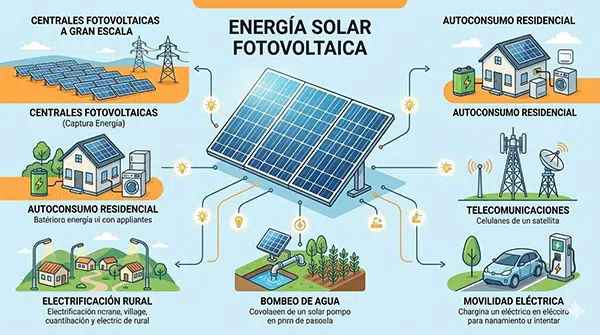 instalación de energía solar en empresa en Perú